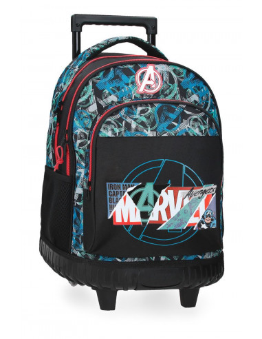 4972921 MOCHILA COMPACT 2R. MARVEL SHIELD